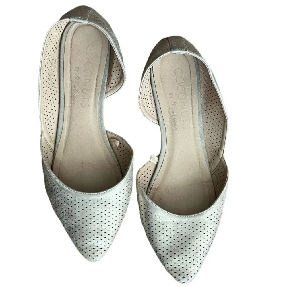 Coconuts by maltisse gold champagne flats